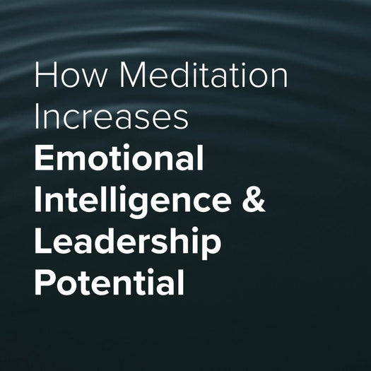 How Meditation Increases Emotional Intelligence & Leadership Potential